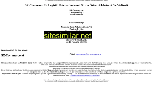 sx-commerce.de alternative sites