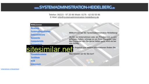 systemadministration-heidelberg.de alternative sites