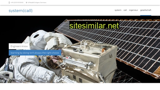 systemcall.de alternative sites