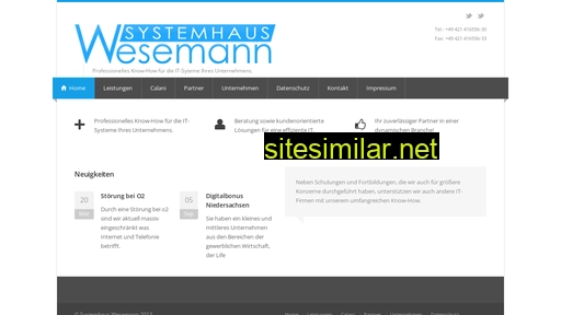 systemhaus-wesemann.de alternative sites