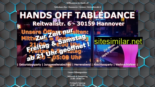 tabledance-hannover.de alternative sites