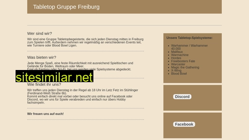 tabletop-freiburg.de alternative sites