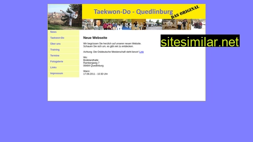 taekwon-do-quedlinburg.de alternative sites