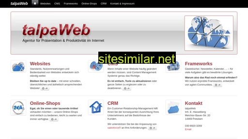 talpaweb.de alternative sites