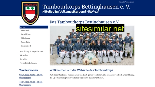 tambourkorps-bettinghausen.de alternative sites