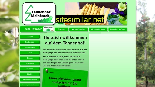 tannenhof-spargel.de alternative sites