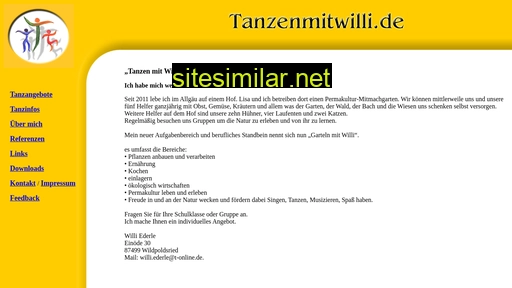 tanzenmitwilli.de alternative sites