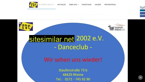 tanzsportclub-rheine.de alternative sites