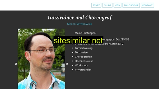 Tanztrainer-standard similar sites