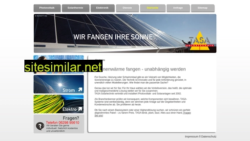 tasa-solartechnik.de alternative sites