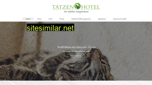 Tatzenhotel similar sites