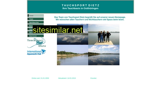 tauchsport-dietz.de alternative sites