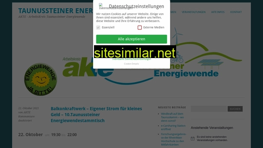 taunussteiner-energiewende.de alternative sites