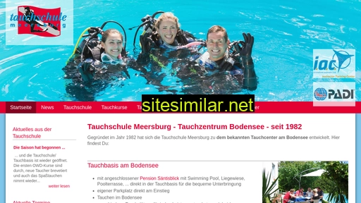 tauchschule-meersburg.de alternative sites