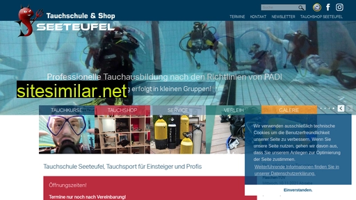 tauchschule-seeteufel.de alternative sites