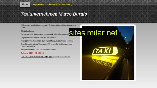 taxifuerth.de alternative sites