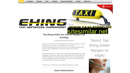 taxi-ehing.de alternative sites