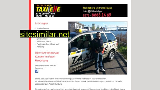 Taxi-ene-rendsburg similar sites