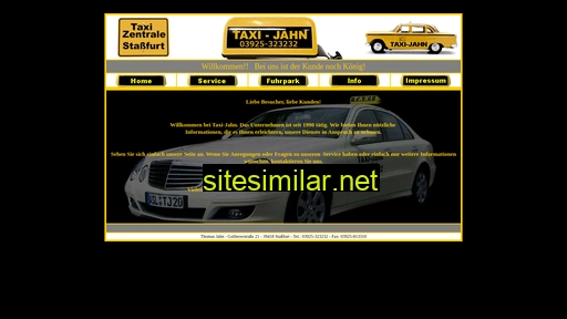 taxi-jahn.de alternative sites