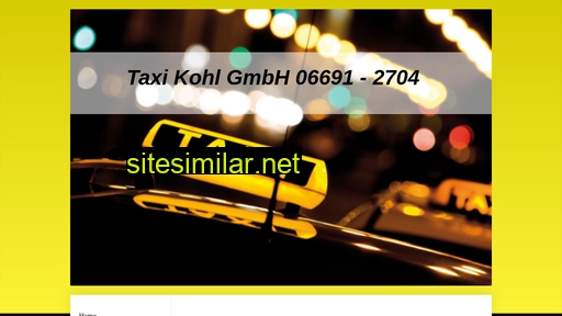 taxi-kohl.de alternative sites