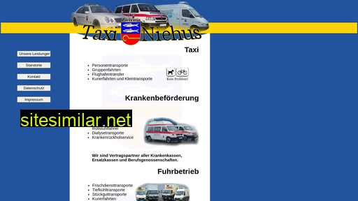taxi-niehus.de alternative sites