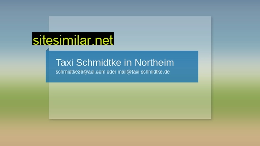 taxi-schmidtke.de alternative sites