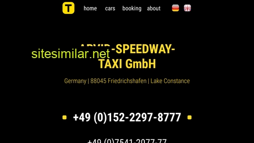 taxi-speedway.de alternative sites