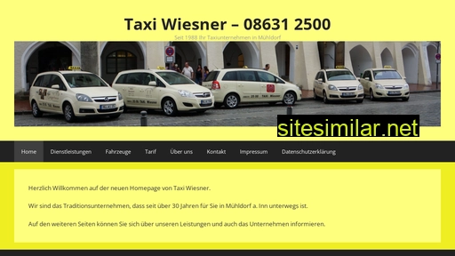 taxi-wiesner.de alternative sites