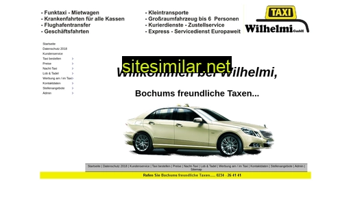 taxi-wilhelmi.de alternative sites