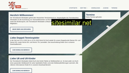 tbw-tennis.de alternative sites