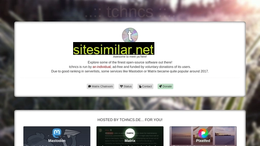 tchncs.de alternative sites