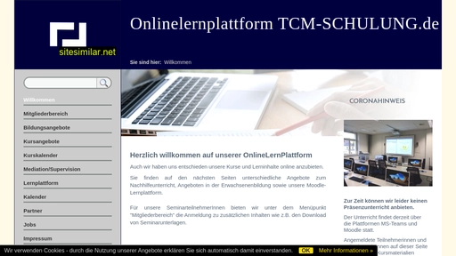 tcm-schulung.de alternative sites