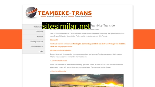teambike-trans.de alternative sites