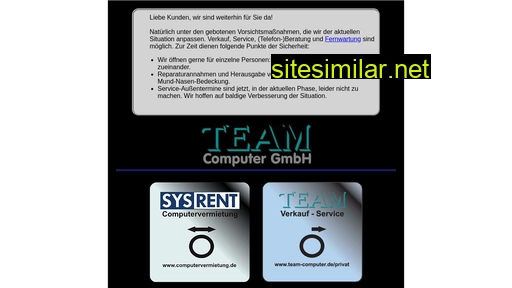 team-computer.de alternative sites