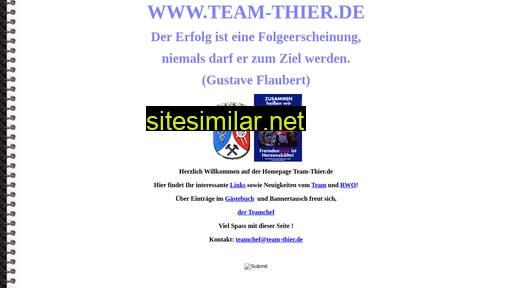 team-thier.de alternative sites