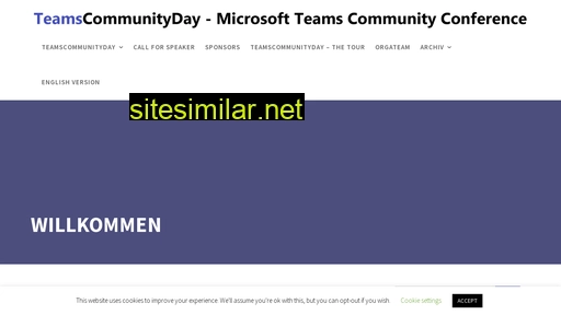 teamscommunityday.de alternative sites
