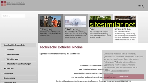 technische-betriebe-rheine.de alternative sites