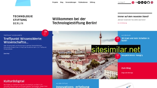 technologiestiftung-berlin.de alternative sites