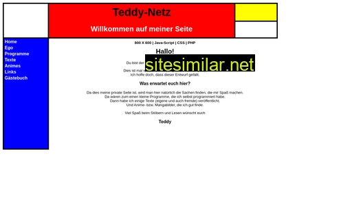 Teddy-netz similar sites