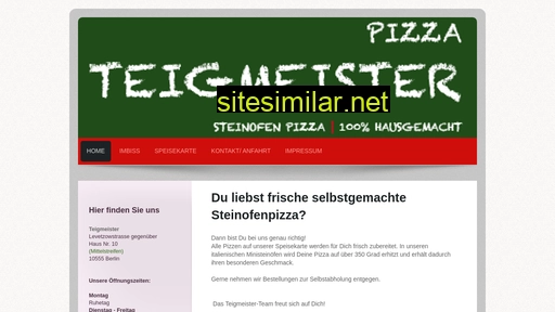 teigmeister.de alternative sites