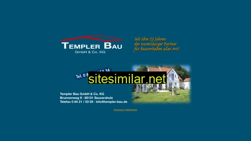 templer-bau.de alternative sites