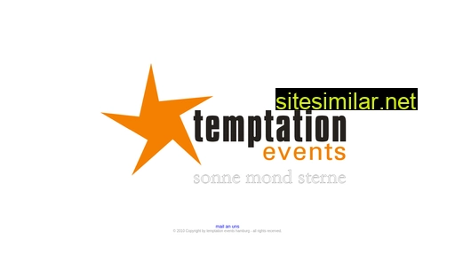 temptation-events.de alternative sites