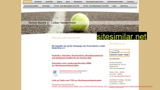 tennis-bezirk1.de alternative sites