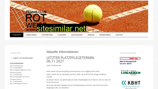 tennis-rwl.de alternative sites