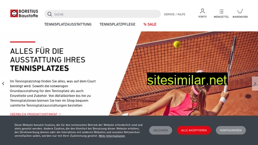 tennisplatzshop.de alternative sites