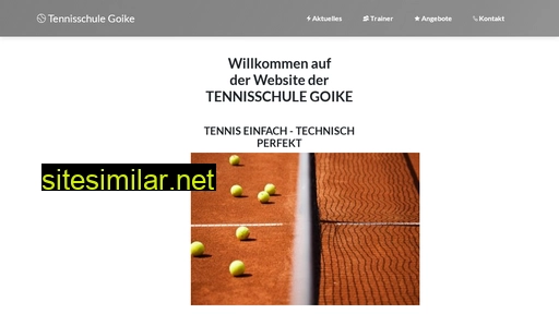 tennisschule-goike.de alternative sites
