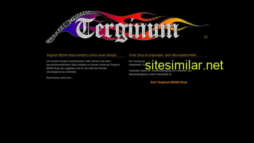 terginum.de alternative sites