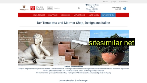 terracotta-und-marmor.de alternative sites
