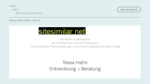 Tessahahn-entwicklungsberatung similar sites