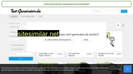 test-generator.de alternative sites